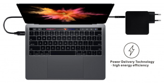 Адаптер Thermaltake LUXA2 EnerG Bar 60W USB-C Power Delivery автоматический 60W 5V-20V 3A 1xUSB от бытовой электросети от магазина РЭССИ