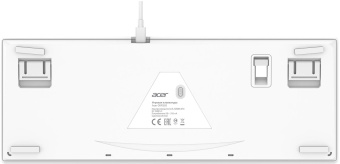 Клавиатура Acer OKR302 механическая белый USB беспроводная BT/Radio for gamer для ноутбука LED (ZL.KBDEE.016) от магазина РЭССИ