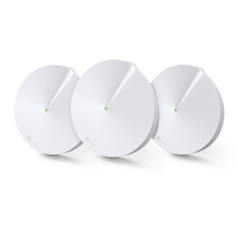 Бесшовный Mesh роутер TP-Link Deco M9 Plus (DECO M9 PLUS(3-PACK)) AC2200 10/100/1000BASE-TX (упак.:3шт) от магазина РЭССИ