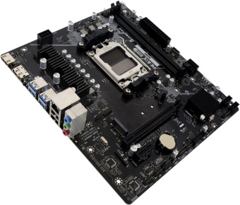 Материнская плата Biostar B650MT SocketAM5 AMD B650 2xDDR5 mATX AC`97 8ch(7.1) GbLAN RAID+HDMI+DP от магазина РЭССИ