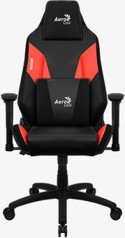 Кресло игровое Aerocool Admiral черный/красный сиденье черный эко.кожа с подголов. крестов. нейлон от магазина РЭССИ