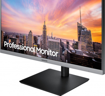 Монитор Samsung 23.8" S24R650FD темно-серый IPS LED 5ms 16:9 HDMI полуматовая HAS Pivot 1000:1 250cd 178гр/178гр 1920x1080 D-Sub DisplayPort FHD USB 5.1кг от магазина РЭССИ