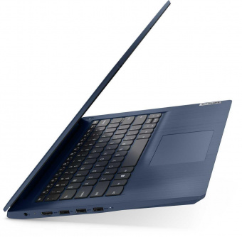 Ноутбук Lenovo IdeaPad 3 14IIL05 Core i3 1005G1 4Gb SSD128Gb Intel UHD Graphics 14" TN FHD (1920x1080) Windows 10 Home blue WiFi BT Cam (81WD0102RU) от магазина РЭССИ