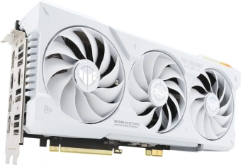 Видеокарта Asus PCI-E 4.0 TUF-RTX4070TIS-O16G-BTF-WHITE NVIDIA GeForce RTX 4070TI Super 16Gb 192bit GDDR6X 2640/21000 HDMIx2 DPx3 HDCP Ret от магазина РЭССИ