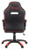 Картинка Кресло игровое A4Tech Bloody GC-350 черный/красный эко.кожа крестов. пластик черный от магазина РЭССИ Кресло игровое A4Tech Bloody GC-350 черный/красный эко.кожа крестов. пластик черный от магазина РЭССИ