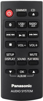 Минисистема Panasonic SC-UX100E-K черный 300Вт CD CDRW FM USB BT от магазина РЭССИ