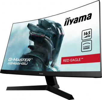Монитор Iiyama 23.6" Red Eagle G2466HSU-B1 черный VA LED 1ms 16:9 HDMI M/M матовая 250cd 178гр/178гр 1920x1080 DP FHD USB 3.7кг от магазина РЭССИ