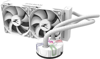 Система водяного охлаждения Zalman Reserator5 Z24 White Soc-AM5/AM4/1151/1200/2066/2011/1700 4-pin 18-37dB Al+Cu 350W 2000gr LED Ret от магазина РЭССИ