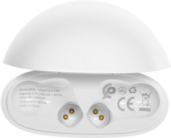 Гарнитура внутриканальные Infinix XBuds XE26 белый беспроводные bluetooth в ушной раковине (10311752) от магазина РЭССИ