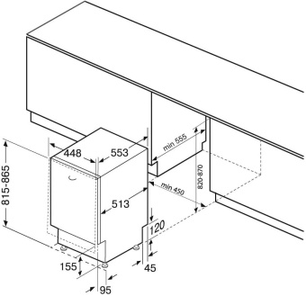Посудомоечная машина встраив. Krona WESPA 45 BI 1760Вт полноразмерная от магазина РЭССИ