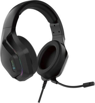 Наушники с микрофоном Оклик HS-L600G черный 2.2м мониторные USB оголовье (1939588) от магазина РЭССИ