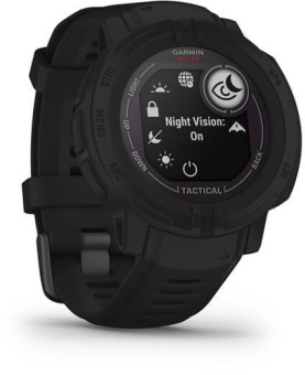 Смарт-часы Garmin Instinct 2 Solar 45мм 0.9" AMOLED корп.черный силикон рем.черный (010-02627-03) от магазина РЭССИ