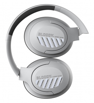 Наушники накладные A4Tech Bloody MH360 серый беспроводные bluetooth оголовье (MH360 GREY) от магазина РЭССИ