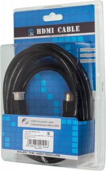 Кабель соединительный аудио-видео Ningbo HDMI-5M-MG HDMI (m)/HDMI (m) 5м. феррит.кольца позолоч.конт. черный (HDMI-5M-MG(VER1.4)BL) от магазина РЭССИ