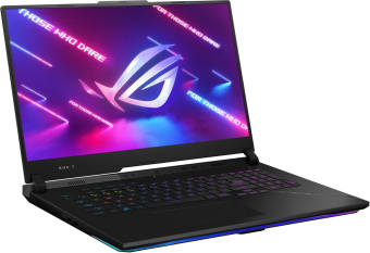 Ноутбук Asus ROG Strix Scar 17 G733PY-LL049 Ryzen 9 7945HX 32Gb SSD1Tb NVIDIA GeForce RTX4090 16Gb 17.3" IPS WQHD (2560x1440) noOS black WiFi BT Cam Bag (90NR0DB4-M00450) от магазина РЭССИ