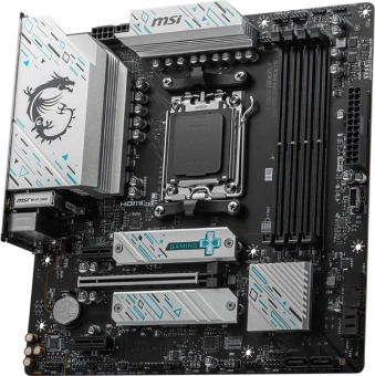Материнская плата MSI B650M GAMING PLUS WIFI SocketAM5 AMD B650 4xDDR5 mATX AC`97 8ch(7.1) 2.5Gg RAID+VGA+HDMI+DP от магазина РЭССИ