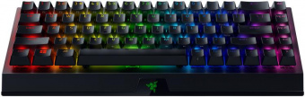 Клавиатура Razer BlackWidow V3 Mini HyperSpeed механическая черный USB беспроводная BT/Radio for gamer LED от магазина РЭССИ