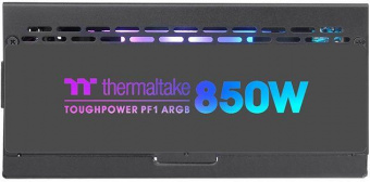 Блок питания Thermaltake ATX 850W Toughpower PF1 ARGB 80+ platinum 24+2x(4+4) pin APFC 140mm fan color LED 12xSATA Cab Manag RTL от магазина РЭССИ
