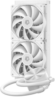 Система водяного охлаждения ID-Cooling FX240 Pro Soc-AM5/AM4/1200/1700/1851 белый 4-pin 35.2dB Al+Cu 300W Ret (FX240 PRO WHITE) от магазина РЭССИ