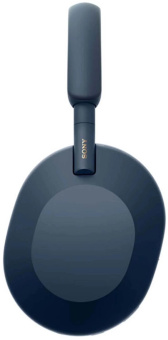 Гарнитура мониторные Sony WH-1000XM5 1.2м синий беспроводные bluetooth оголовье (WH-1000XM5/L) от магазина РЭССИ