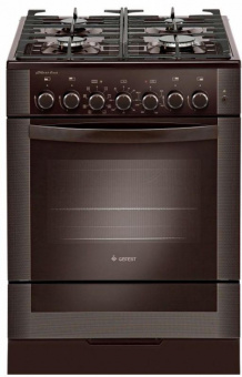 Плита Комбинированная Gefest ПГЭ 6502-03 0030 коричневый реш.чугун от магазина РЭССИ