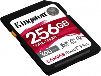 Флеш карта SDXC 256Gb Class10 Kingston SDR2/256GB Canvas React Plus w/o adapter от магазина РЭССИ