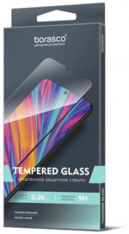 Защитное стекло для экрана BoraSCO прозрачный для Apple iPhone 16 Pro Max 2.5D антиблик. 1шт. (73683) от магазина РЭССИ