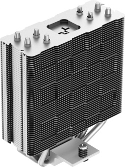 Устройство охлаждения(кулер) Deepcool AG400 Soc-AM5/AM4/1200/1700/1851 серебристый/черный 4-pin 18-31.6dB Al+Cu 220W 614gr Ret (R-AG400-BKNNMN-G-1) от магазина РЭССИ