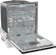 Посудомоечная машина встраив. Gorenje GV643D60 1900Вт полноразмерная белый от магазина РЭССИ