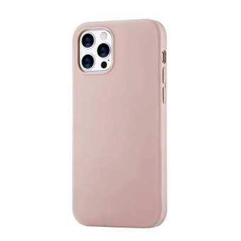 Чехол (клип-кейс) uBear для Apple iPhone 12/12 Pro Touch Case светло-розовый (CS62LR61TH-I20) от магазина РЭССИ
