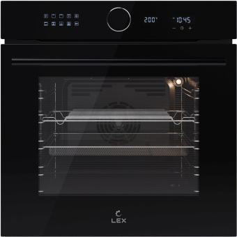 Духовой шкаф Электрический Lex EDM 1002 ONE BL черный от магазина РЭССИ