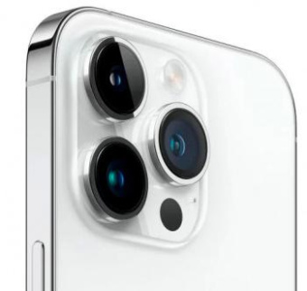 Смартфон Apple A2889 iPhone 14 Pro 256Gb 6Gb серебристый моноблок 3G 4G 2Sim 6.1" 1179x2556 iOS 16 48Mpix 802.11 a/b/g/n/ac/ax NFC GPS GSM900/1800 GSM1900 TouchSc Protect от магазина РЭССИ