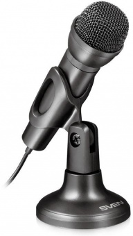 Микрофон проводной Sven MK-500 1.8м черный от магазина РЭССИ