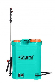 Опрыскиватель Sturm! GS8216B аккум. ранц. 16л/голубой от магазина РЭССИ