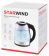 Картинка Чайник электрический Starwind SKG2082 1.7л. 1700Вт черный корпус: стекло от магазина РЭССИ Чайник электрический Starwind SKG2082 1.7л. 1700Вт черный корпус: стекло от магазина РЭССИ