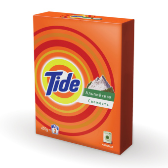 Стиральный порошок Tide Автомат Альпийская свежесть 450 г 700266 0001230135 от магазина РЭССИ