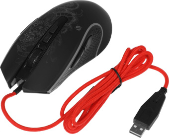 Мышь Defender Venom GM-640L черный оптическая 7200dpi USB 7but (52640) от магазина РЭССИ