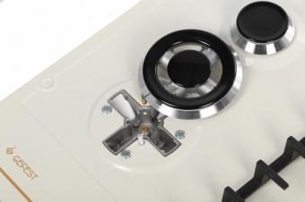 Газовая варочная поверхность Gefest ПВГ 1214-01 К81 кремовый от магазина РЭССИ