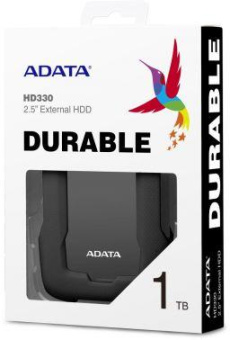 Жесткий диск A-Data USB 3.0 1Tb AHD330-1TU31-CBK HD330 DashDrive Durable 2.5" черный от магазина РЭССИ