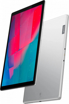 Планшет Lenovo Tab M10 TB-X306X Helio P22T (2.3) 8C RAM4Gb ROM64Gb 10.1" IPS 1280x800 3G 4G Android 10.0 серебристый 8Mpix 5Mpix BT GPS WiFi Touch microSD 1Tb 5000mAh 8hr 700hrs от магазина РЭССИ