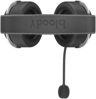 Наушники с микрофоном A4Tech Bloody MR590 Sports черный 1.5м мониторные BT/Radio/3.5mm оголовье (MR590 + WIRED/SPORT BLACK) от магазина РЭССИ