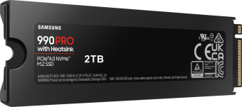 Накопитель SSD Samsung PCIe 4.0 x4 2TB MZ-V9P2T0CW 990 Pro M.2 2280 от магазина РЭССИ