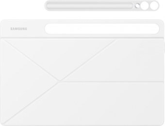 Чехол Samsung для Samsung Galaxy Tab S9+ Smart Book Cover поликарбонат/полиуретан белый (EF-BX810PWEGRU) от магазина РЭССИ