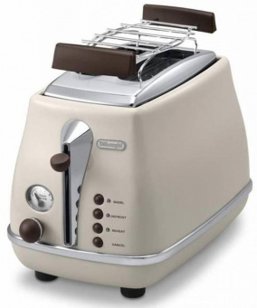 Тостер Delonghi CTOV2103.BG 900Вт бежевый от магазина РЭССИ