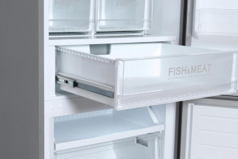 Холодильник Hyundai CC4553F 2-хкамерн. нержавеющая сталь от магазина РЭССИ