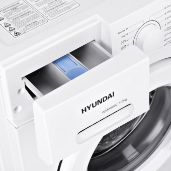 Стиральная машина Hyundai WMA6002 класс: A++ загр.фронтальная макс.:5кг белый от магазина РЭССИ