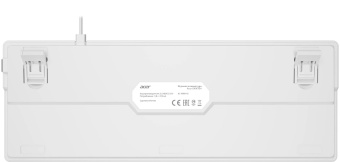 Клавиатура Acer OKW304 механическая белый USB for gamer LED (ZL.KBDCC.01V) от магазина РЭССИ