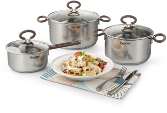 Ковш Rondell Etery RDS-1598 1.3л. d=16см (с крышкой) стальной от магазина РЭССИ