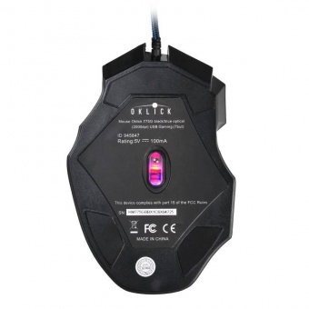 Мышь Оклик 775G Ice Claw черный оптическая (2400dpi) USB (7but) от магазина РЭССИ
