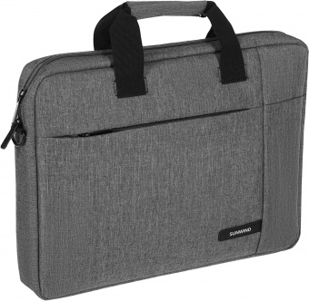 Сумка для ноутбука 15.6" SunWind SWG15A04GY серый нейлон от магазина РЭССИ